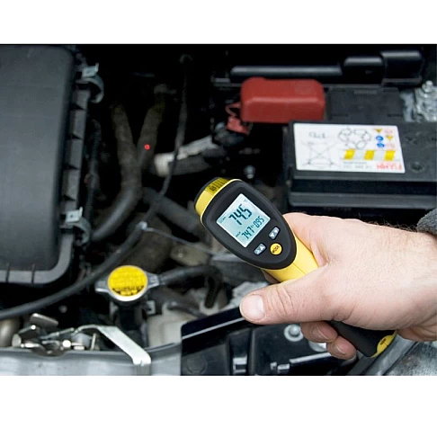 Инфракрасный лазерный термометр (-50°C до 1000°C) для точного бесконтактного измерения